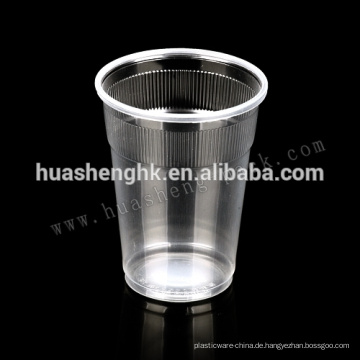 China Factory High Quality 250ml Transparente hitzebeständige PP Einweg Plastikbecher